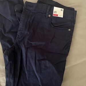Express Navy Skinny Pants